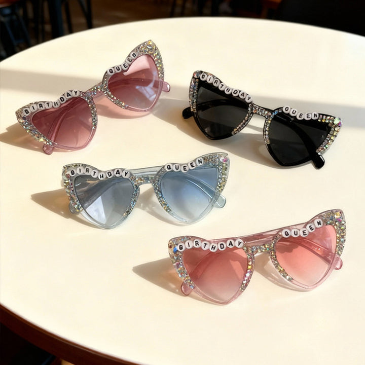 Decorative Cat-Eye Sunglasses Bowlift