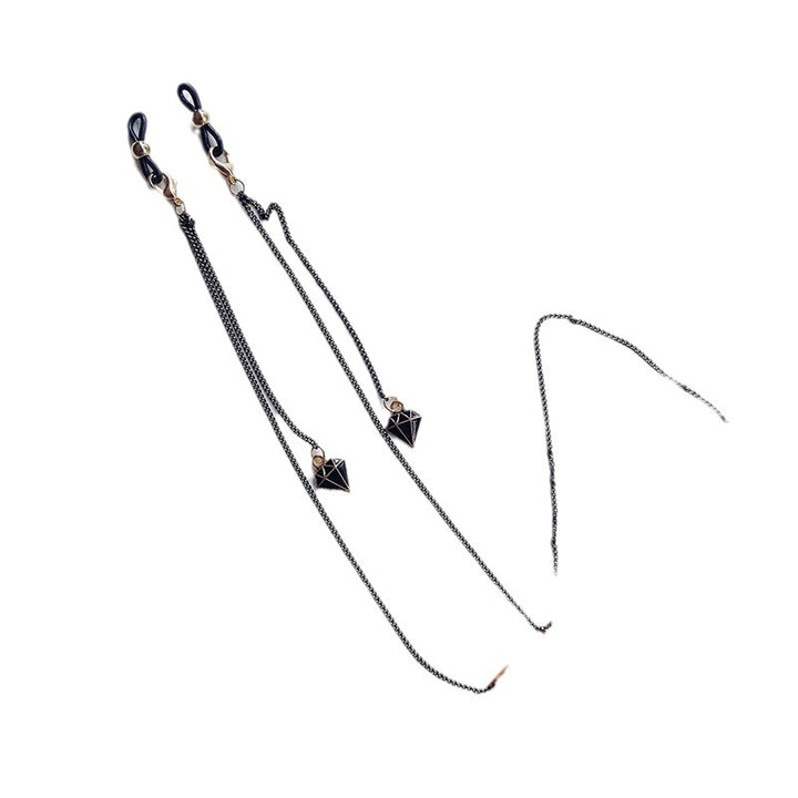 Fashionable glasses holder chain with star pendants Bowlift