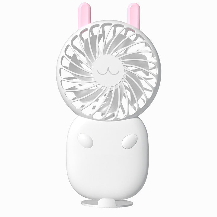 Unisex Cute Bunny-Shaped Portable Fan Bowlift