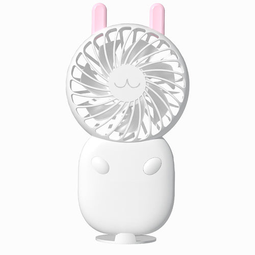 Unisex Cute Bunny-Shaped Portable Fan Bowlift