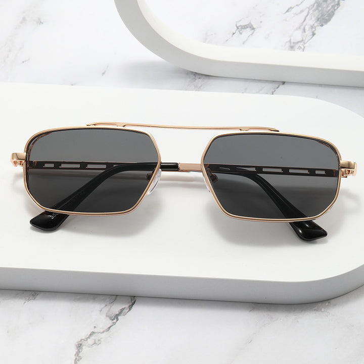 Women's fashionable sunglasses in modern hexagon design Bowlift