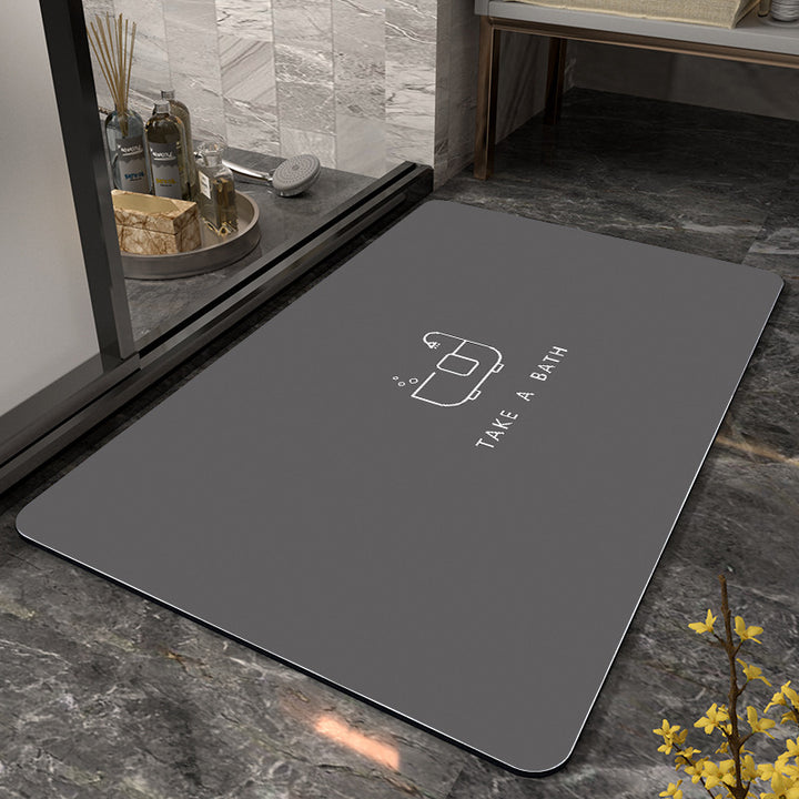 Geometric Patterned Anti-Fatigue Bath Mat Bowlift