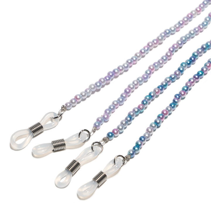 Multicolored Beaded Eyewear Chain Bowlift