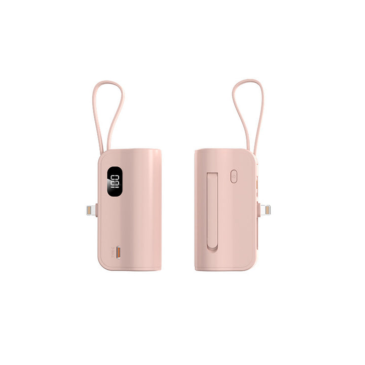 Wearable power bank with multifunctional charging concept and digital display Bowlift