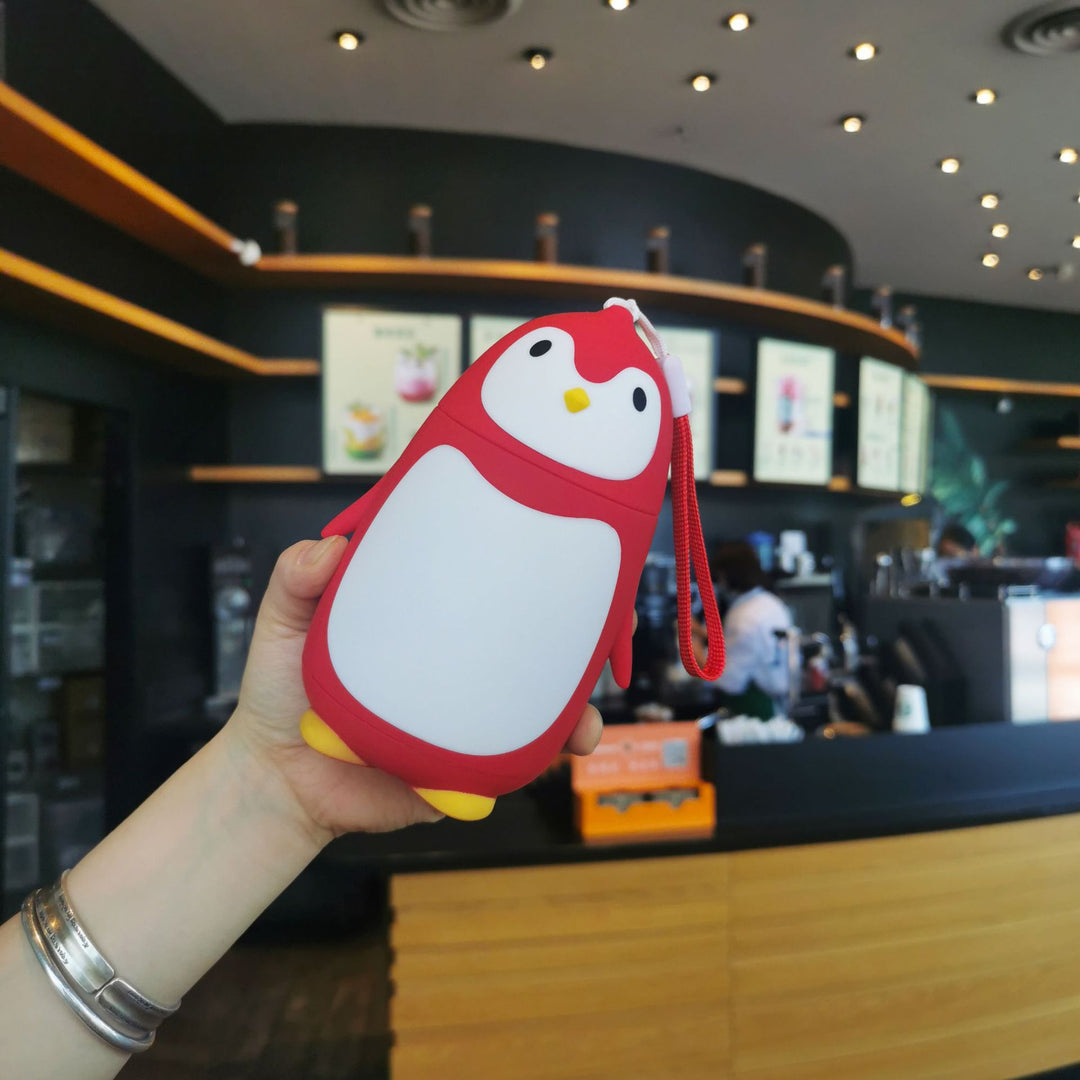 Ladies Insulated Water Bottle in Penguin Design Bowlift