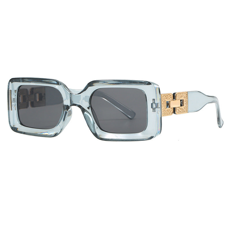 Women's Polygon Sunglasses with Glamorous Decorative Frame Bowlift