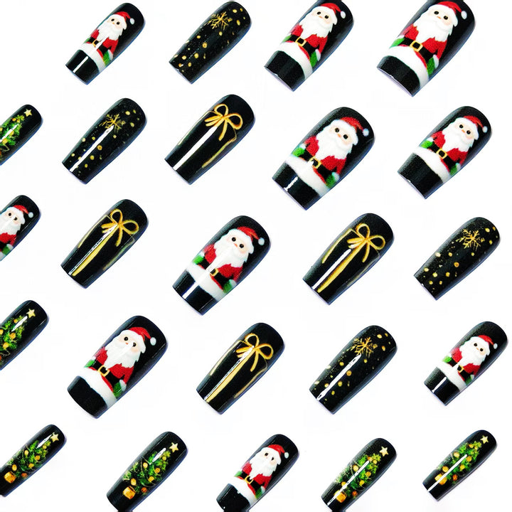 Holiday-Themed 3D Decorative Nail Art Bowlift