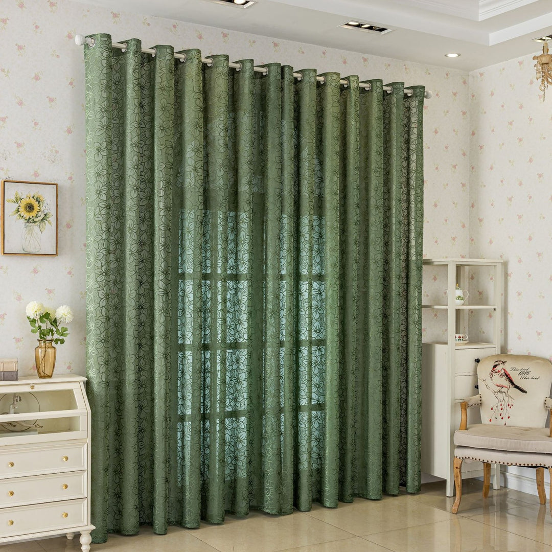 WoFloral Lace Curtain Bowlift