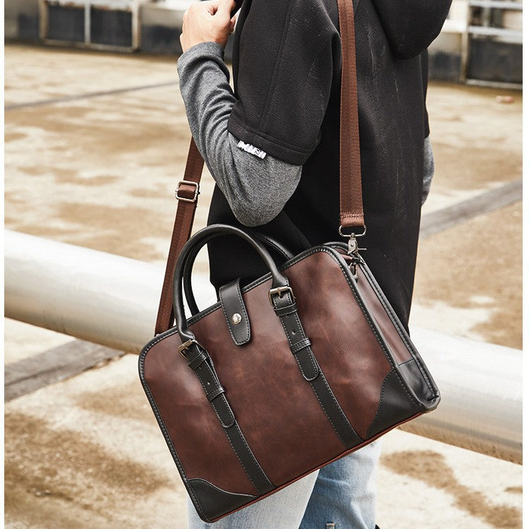 Elegant Laptop Briefcase with Versatile Compartments Bowlift
