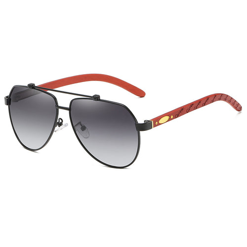 Women's pilot sunglasses with high-quality metal frame and flexible comfort temples Bowlift