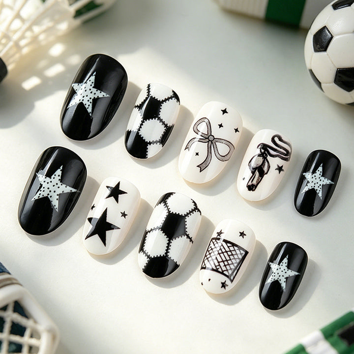 Sporty Animated Nail Art Bowlift