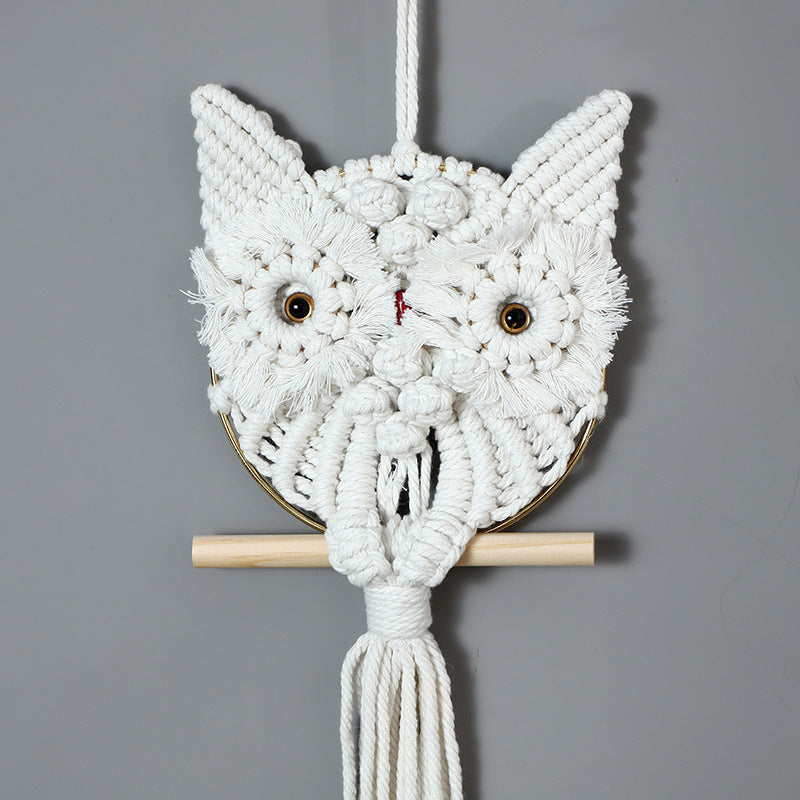 Macrame Owl Wall Hanging Bowlift