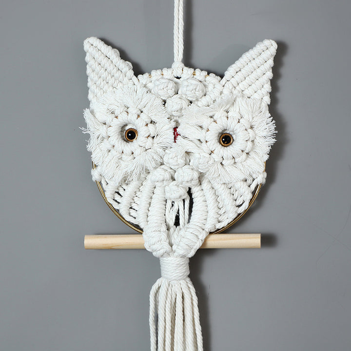 Macrame Owl Wall Hanging Bowlift