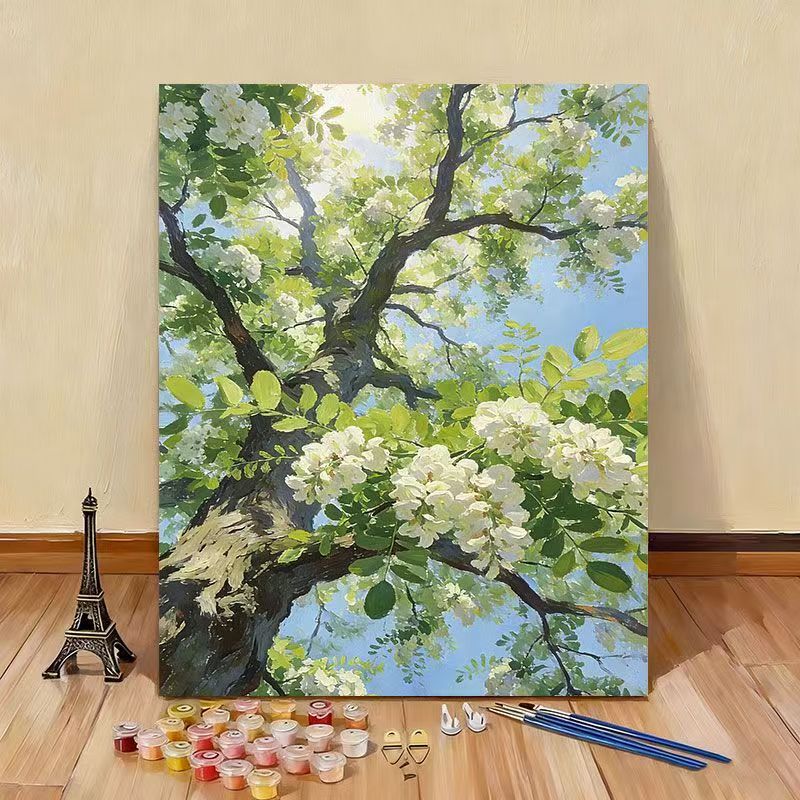 Artistic Paint by Numbers Canvas Kit Bowlift