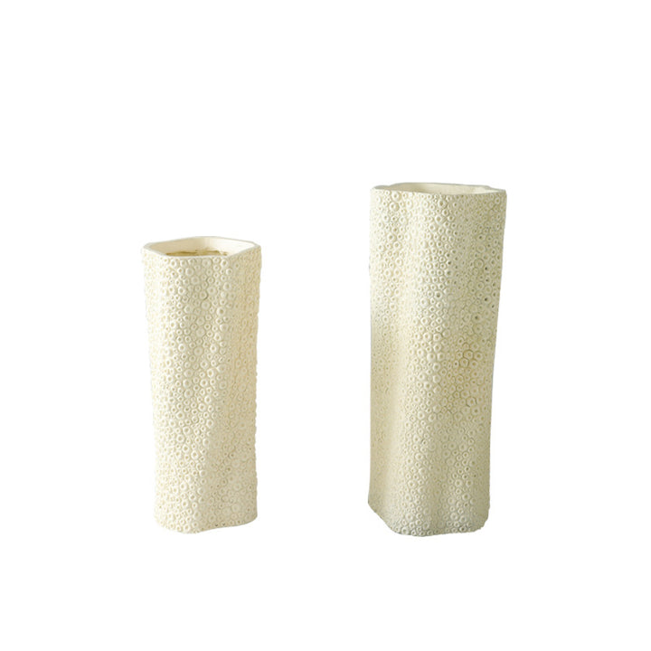 Textured Decorative Flower Vase