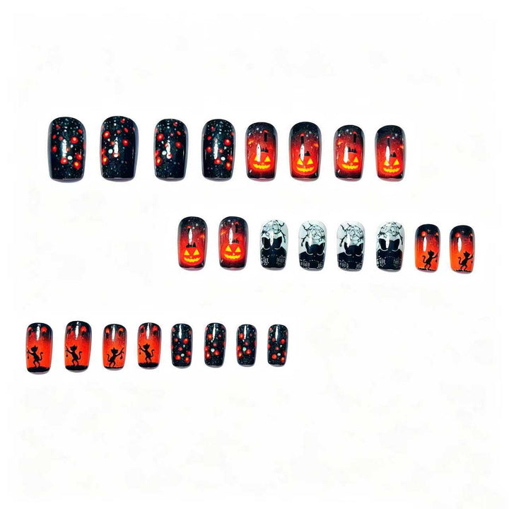 Halloween-Inspired Decorative Nail Art Bowlift