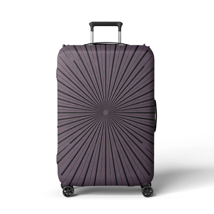 Ladies suitcase cover with modern polka dot pattern Bowlift