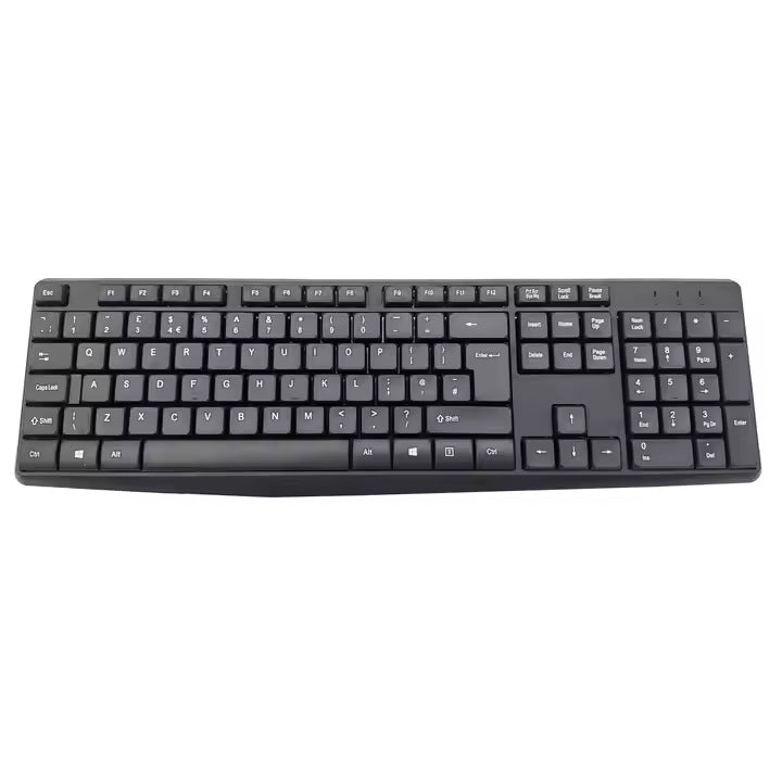 Portable Wireless Keyboard and Mouse Combo Bowlift