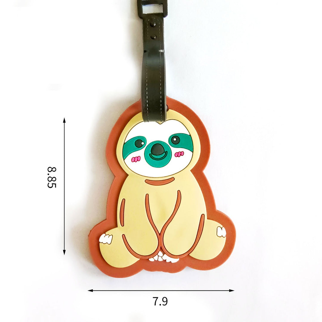 Unisex Luggage Tag in Llama Design Bowlift