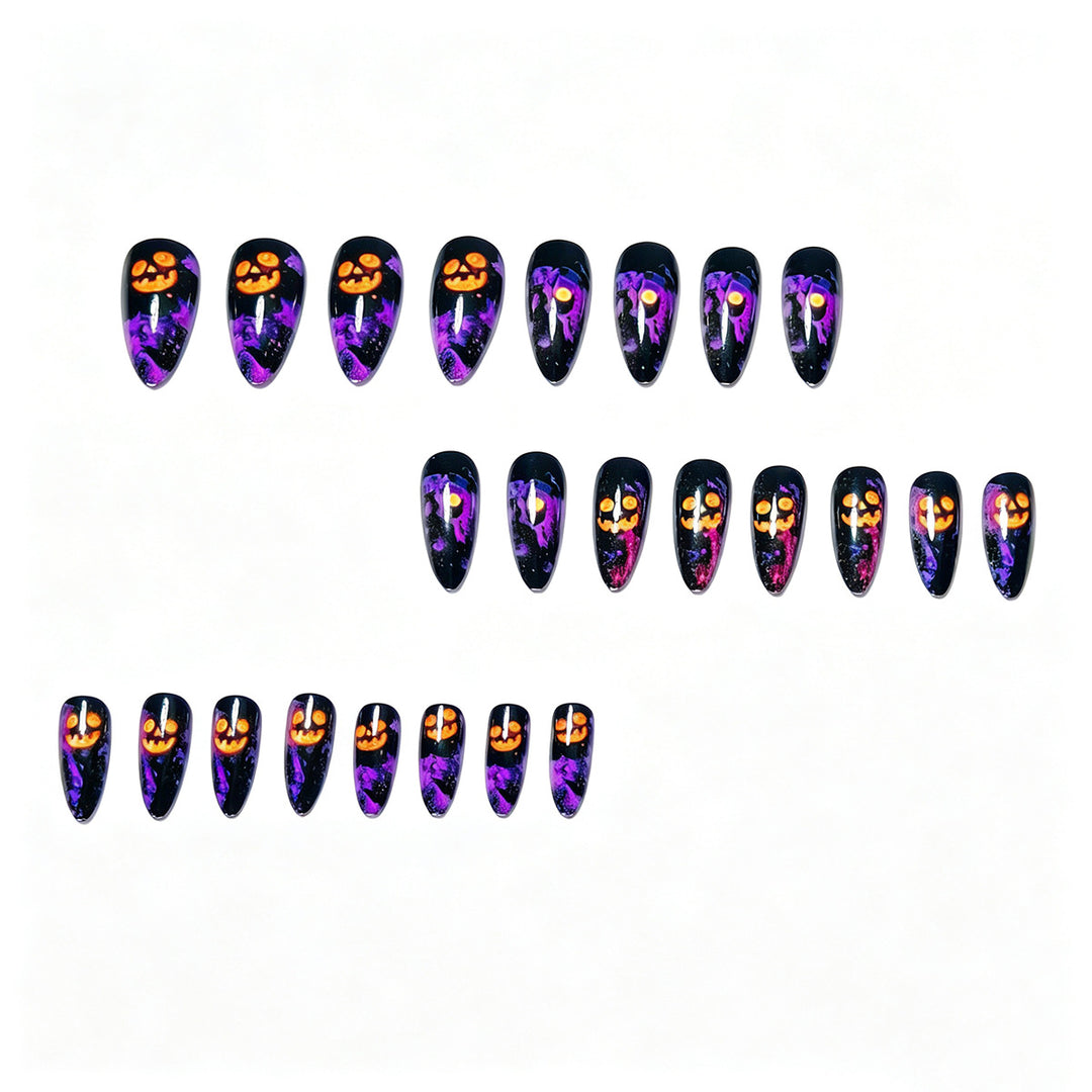 Creative Halloween Design Nail Art Bowlift