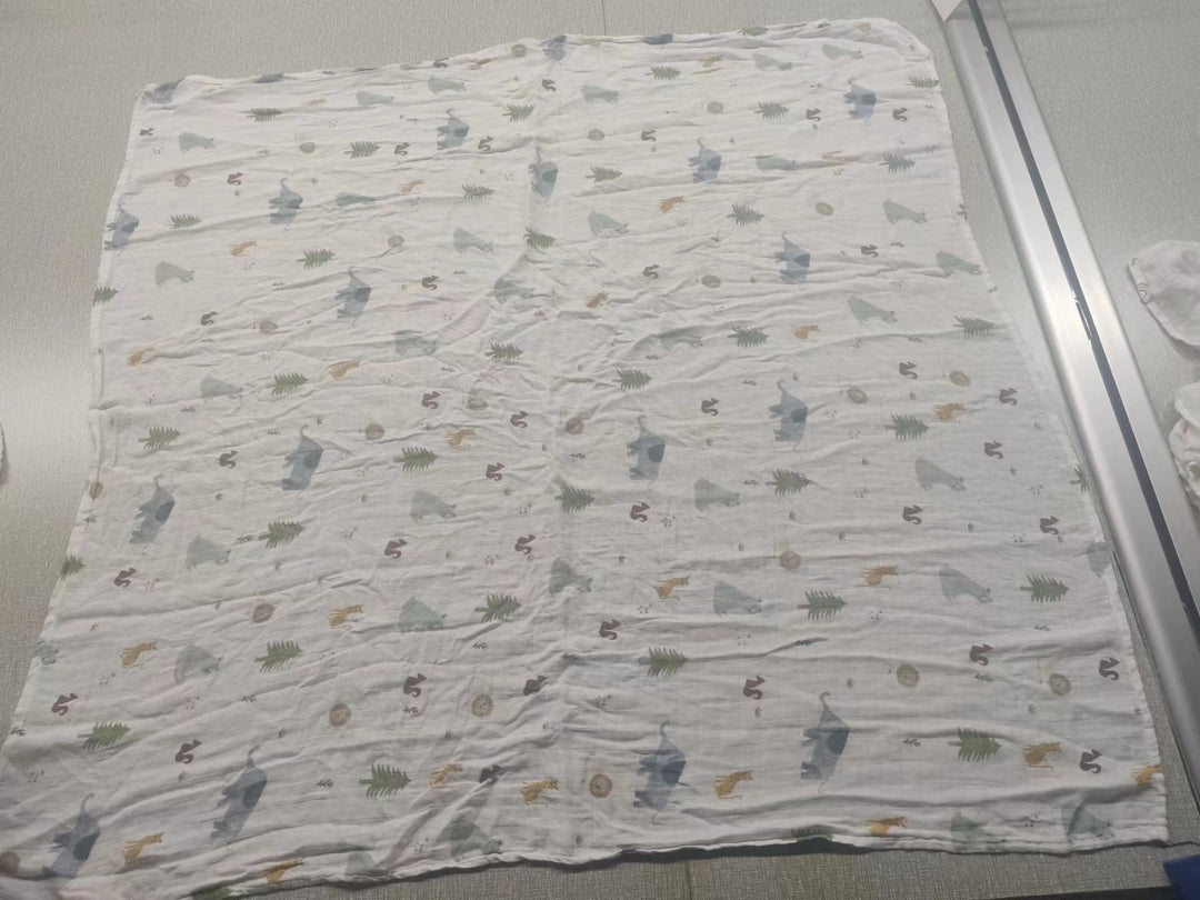 Soft Cotton Muslin Play Mat Bowlift