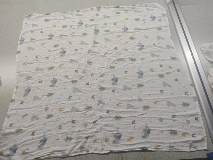 Soft Cotton Muslin Play Mat Bowlift