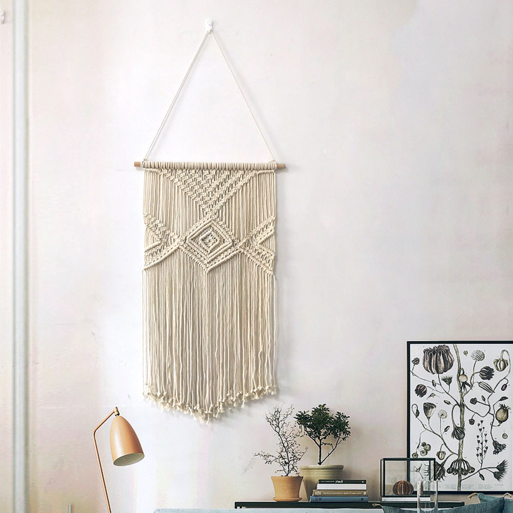 Macrame Wall Decor with Artistic Details