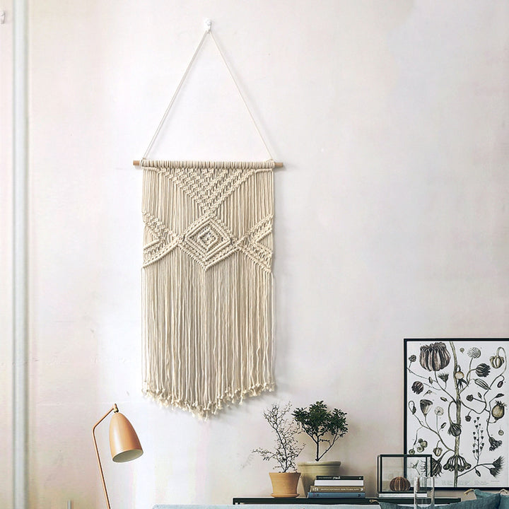 Macrame Wall Decor with Artistic Details