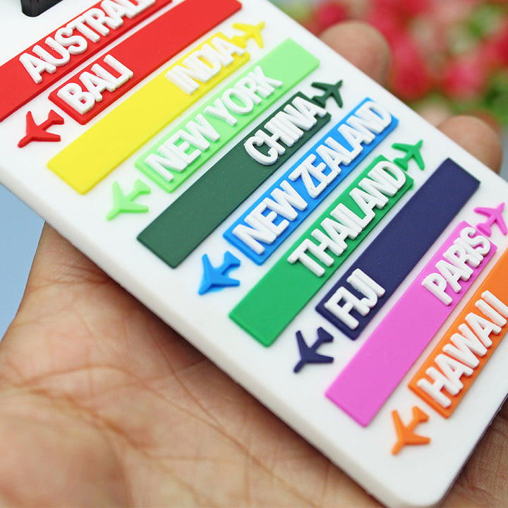 Unisex Travel Luggage Tag Bowlift
