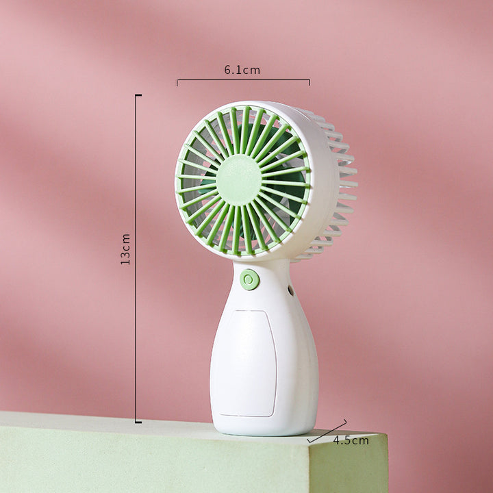 Unisex Portable Hand Fan with Integrated USB Connection and Variable Speed Control Bowlift