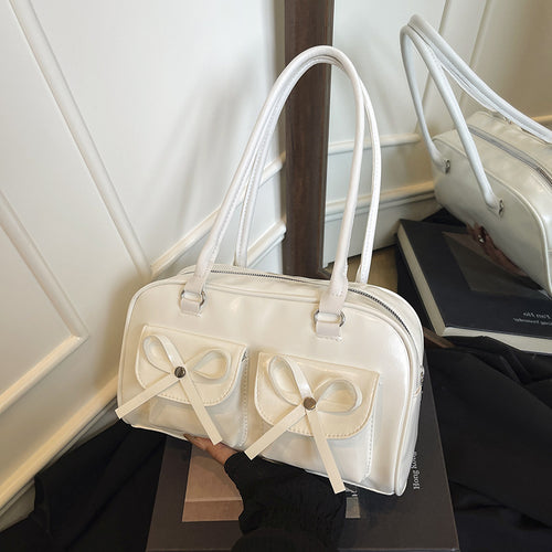 Modern Handheld Satchel Bag Bowlift