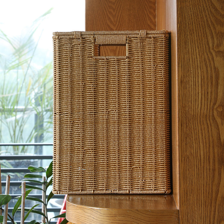 Handcrafted Woven Storage Chest Bowlift