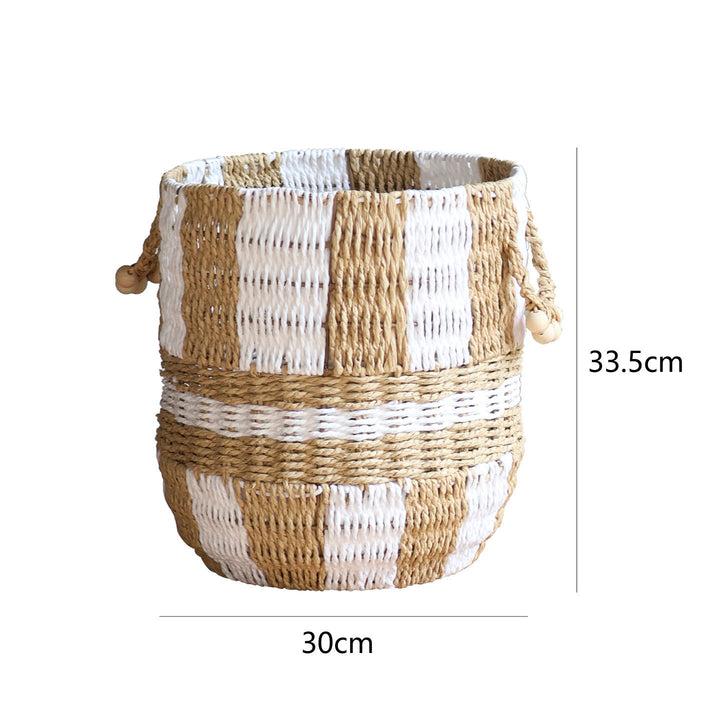 Handcrafted storage bucket made of pocket fabric Bowlift