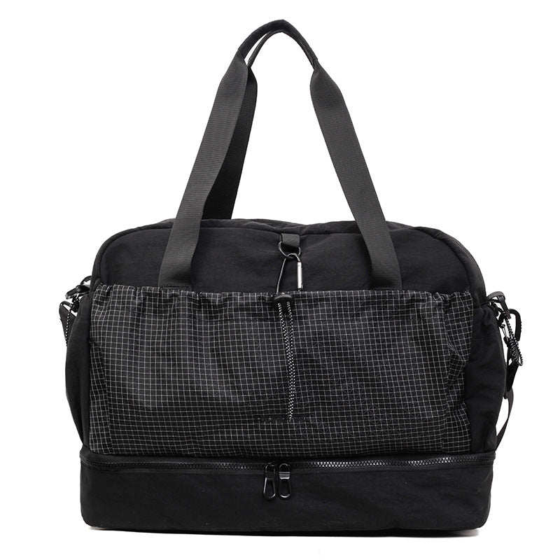 Spacious Fitness Bag With Removable Shoulder Straps Bowlift