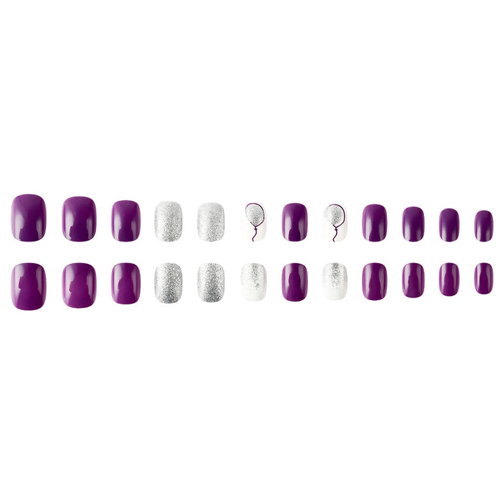 Creative Balloon-Themed Nail Art Set Bowlift