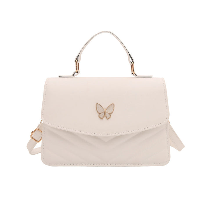 WoElegant Quilted Leather Satchel Bag Bowlift