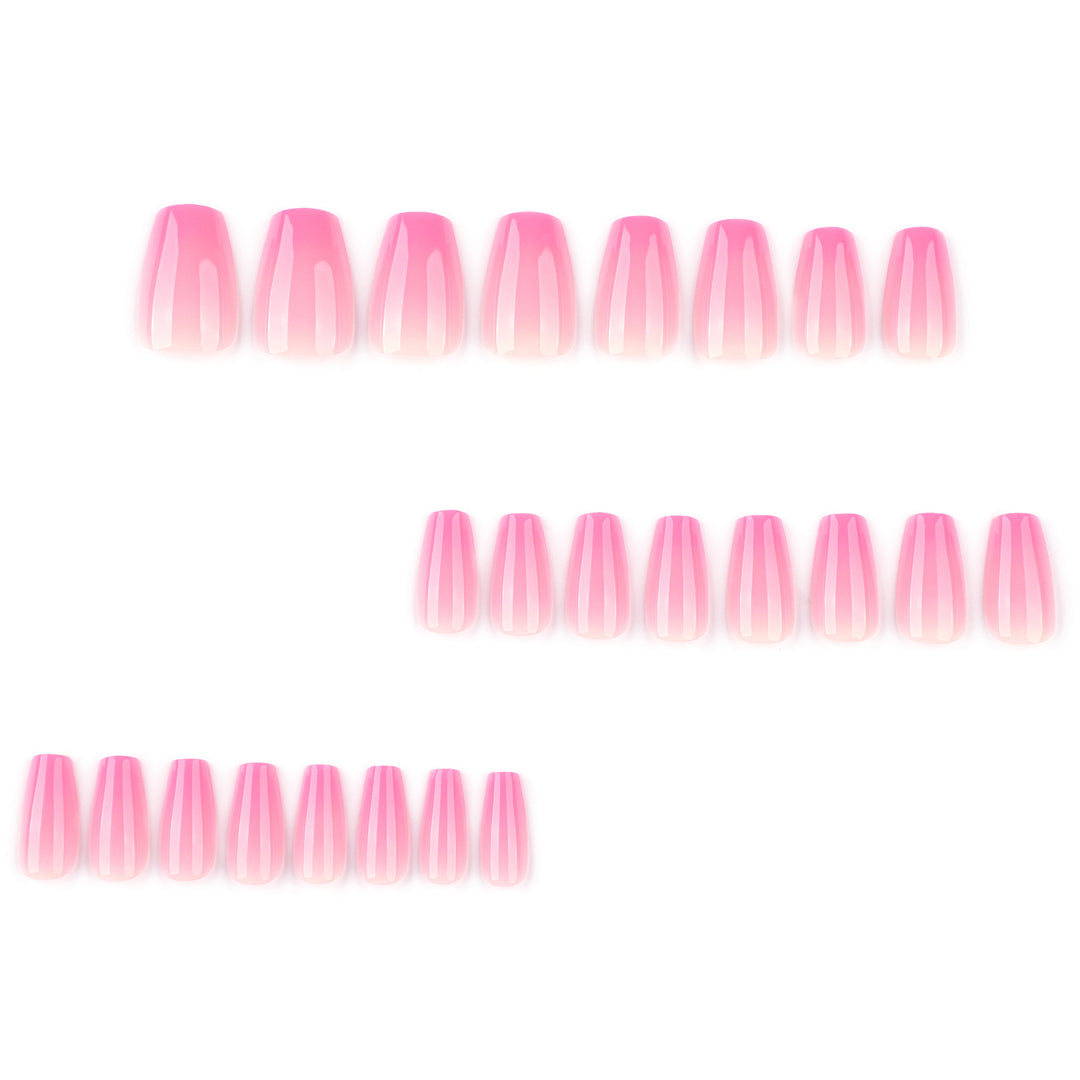 Artful Gel Nails with Delicate Ombre Effect Bowlift