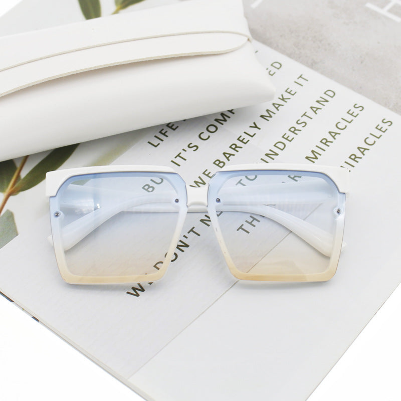 Women's large geometric sunglasses Bowlift