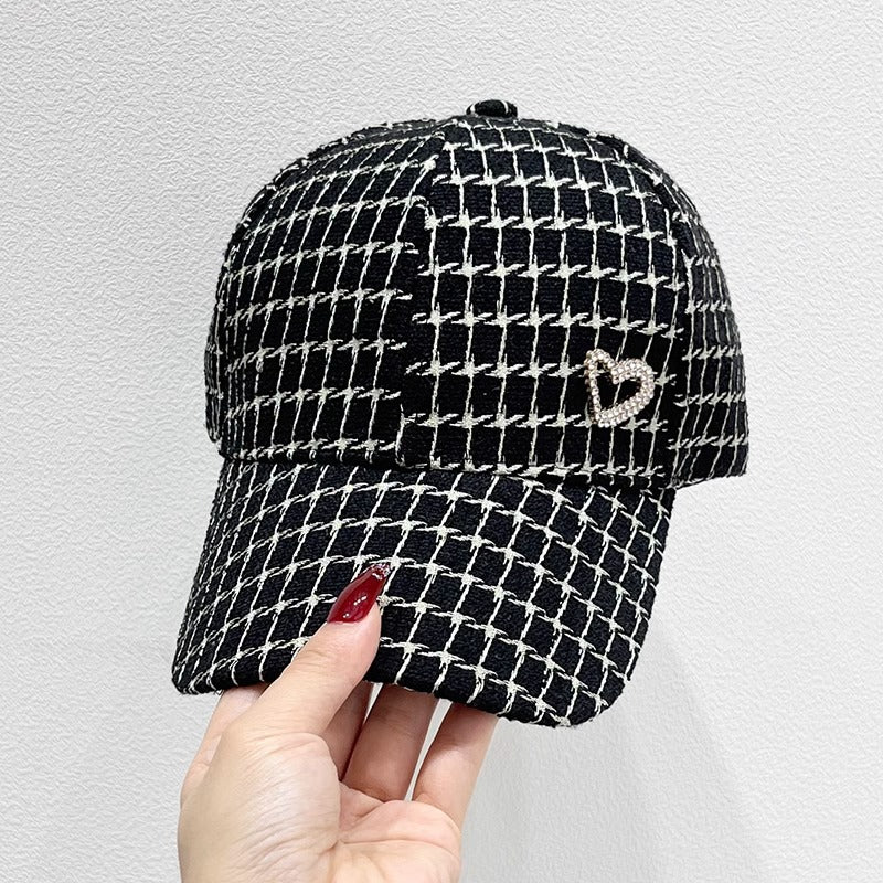 Women's Textured Fabric Baseball Cap Bowlift 1784084142