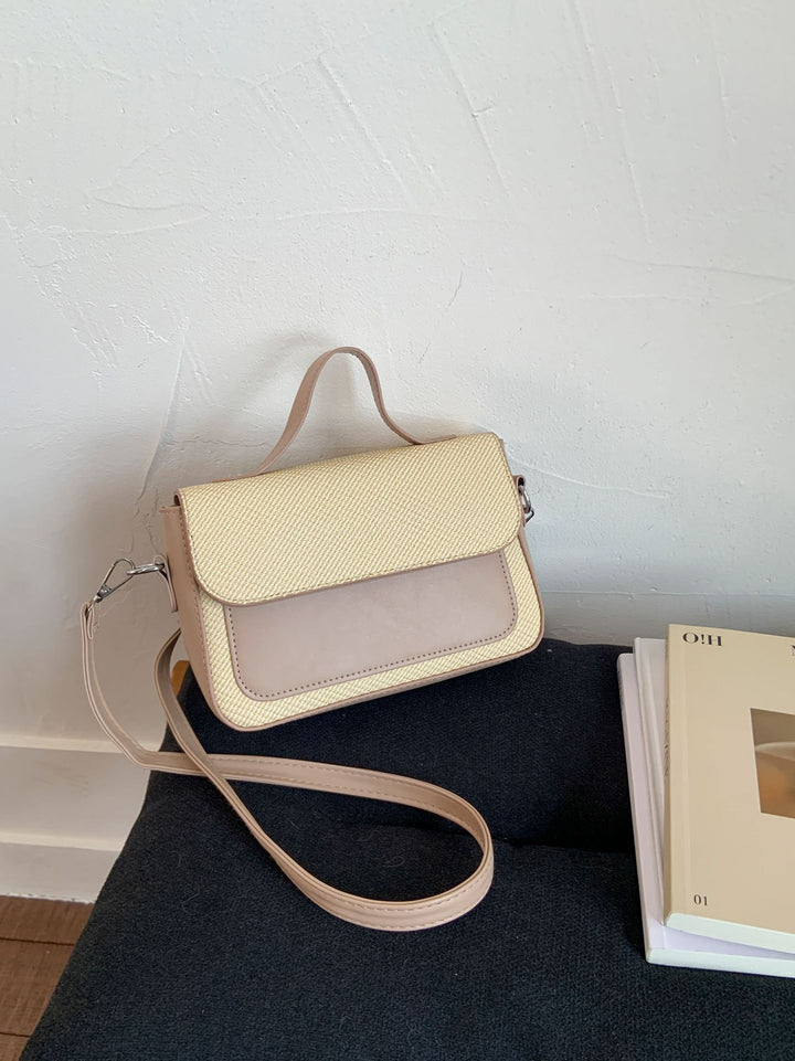 Chic Woven Crossbody Handbag Bowlift