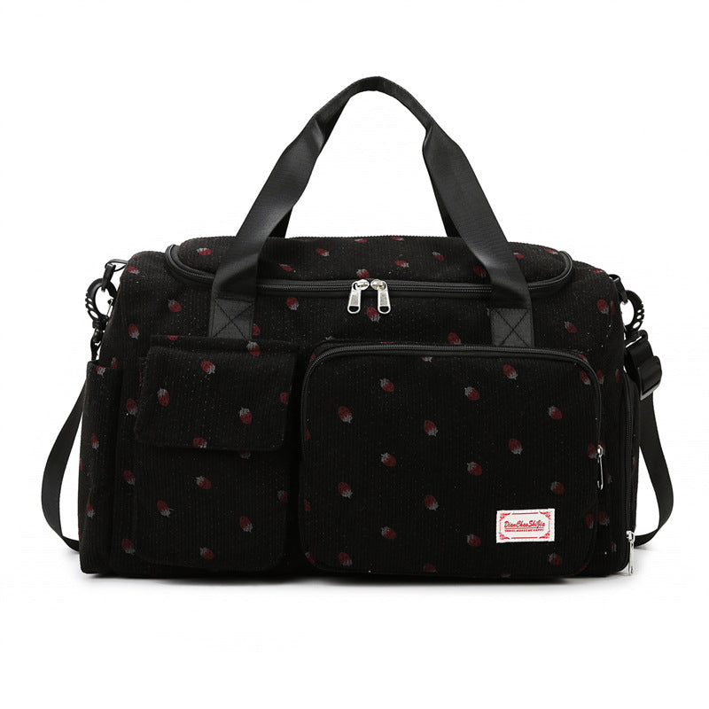 Sporty Travel Bag With Multifunctional Pockets Bowlift