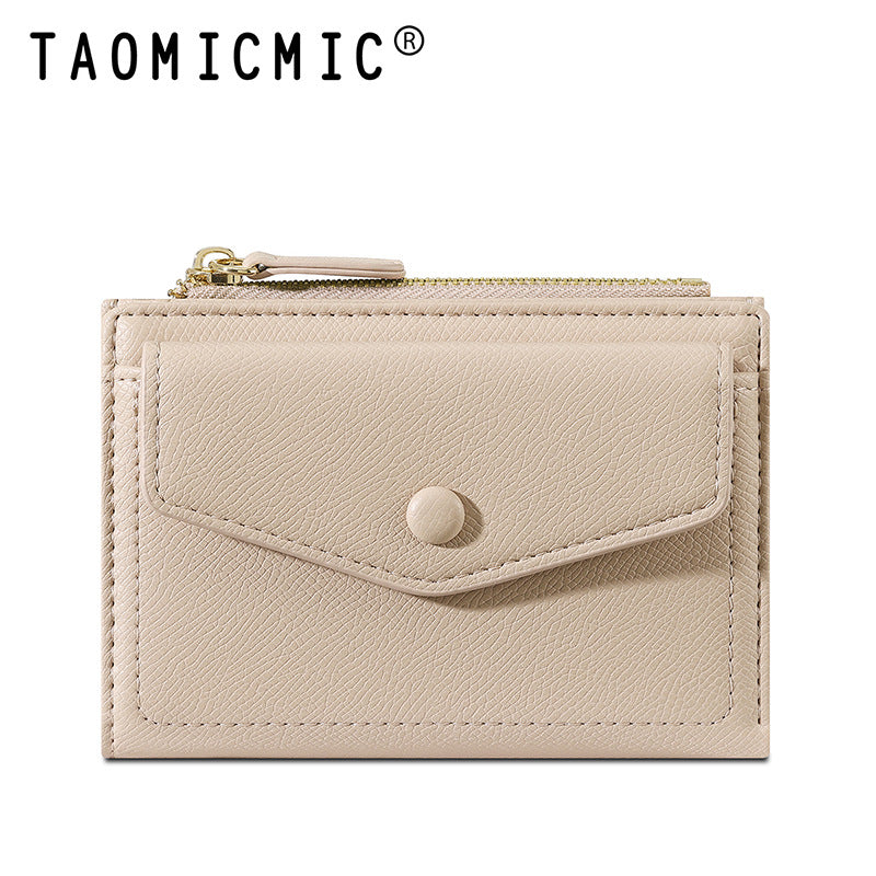 Compact RFID Ladies Wallet Bowlift