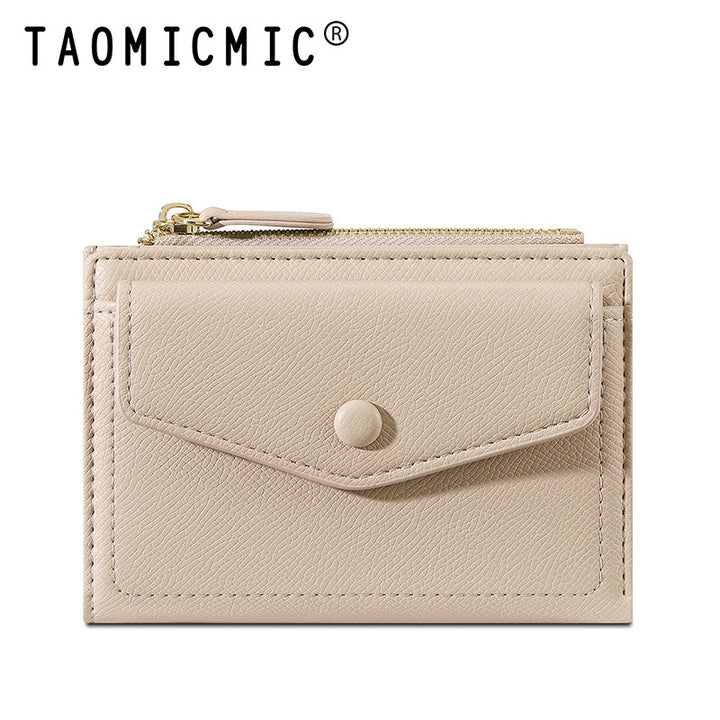 Compact RFID Ladies Wallet Bowlift