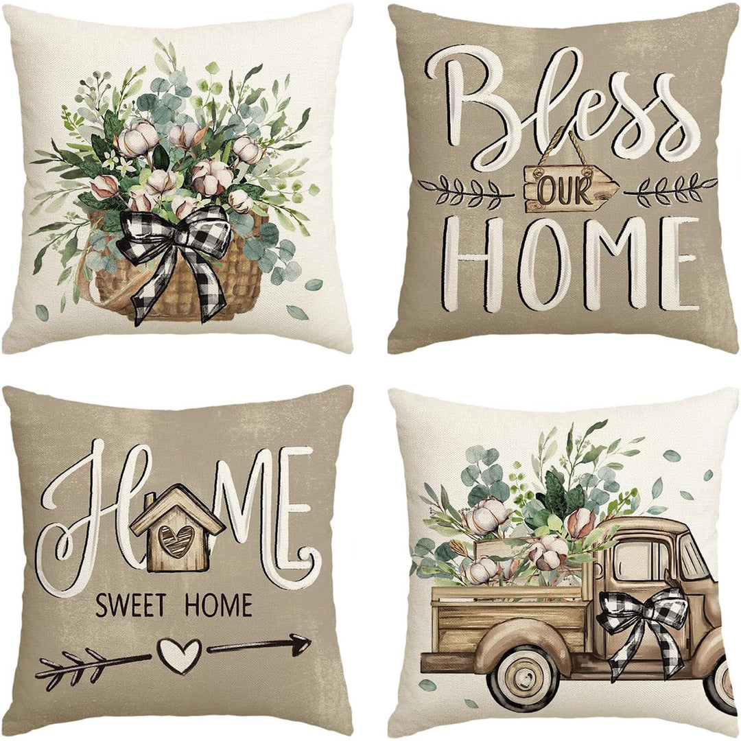 Women’s pillowcases with cheerful sunflower design Bowlift