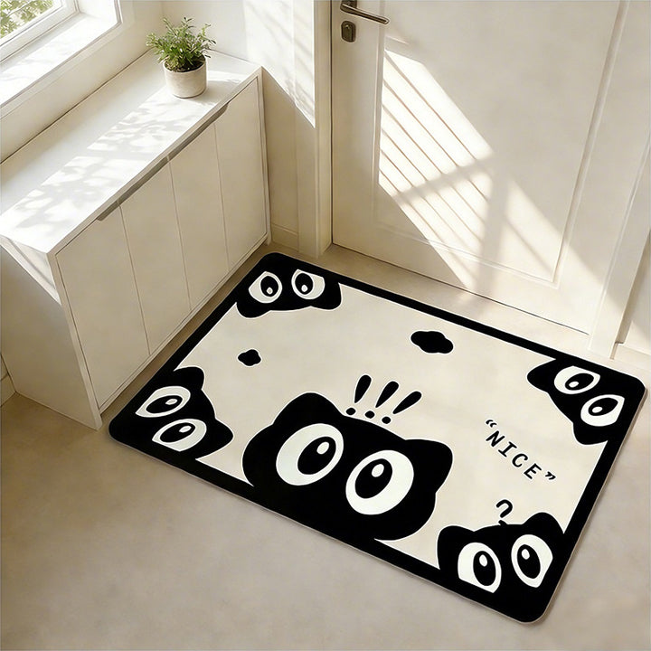 Decorative Bathroom Mat Bowlift