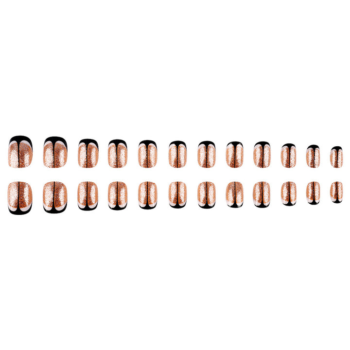 Glamorous Press-On Nail Art Set Bowlift