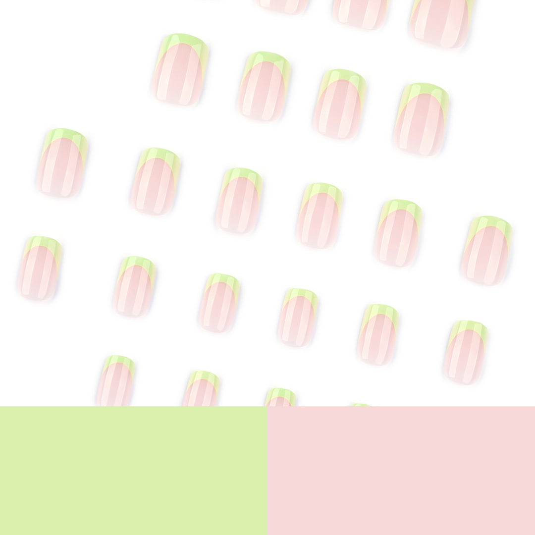 Elegant nail art with gradient and glitter accents Bowlift