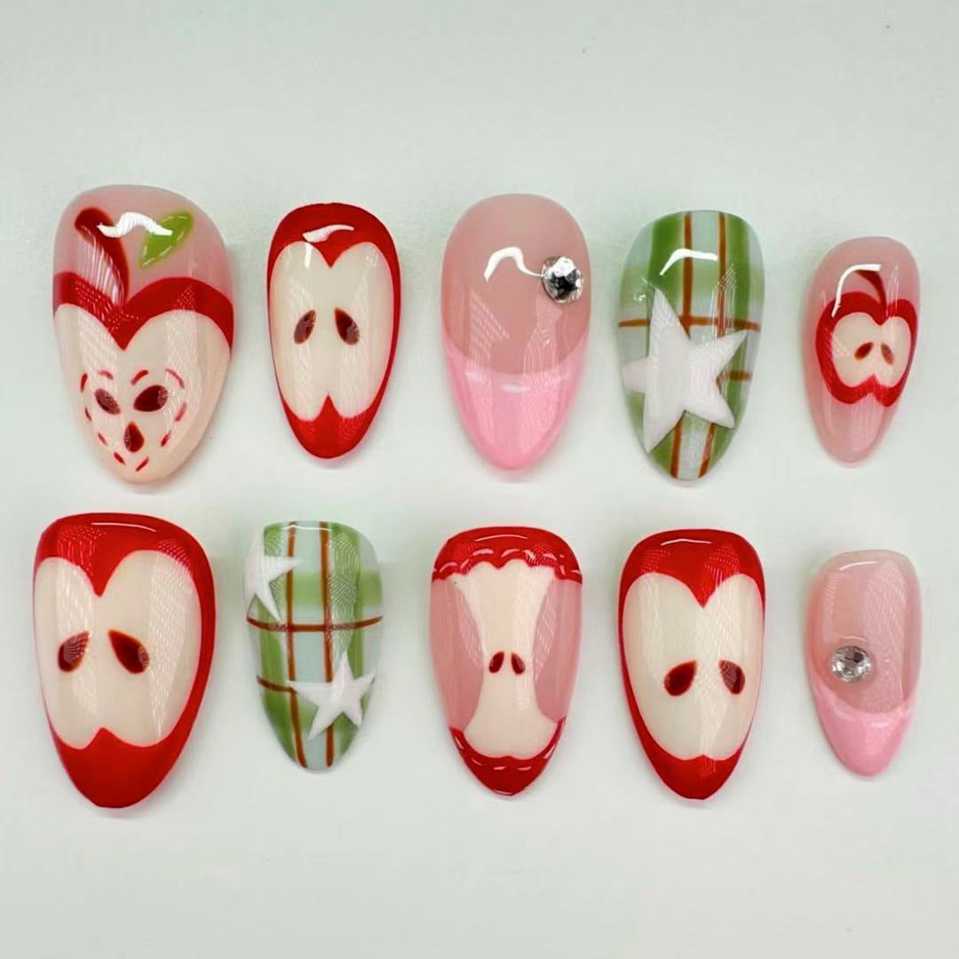 Thematic Artisan Press-On Nail Set Bowlift