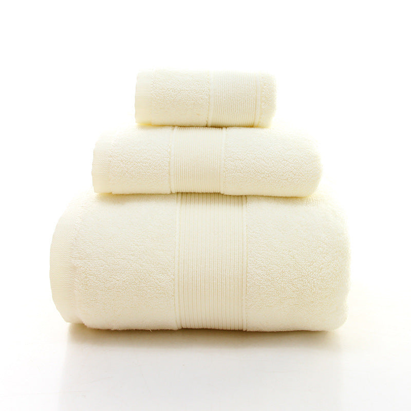 Terry Towel Set With Luxurious Comfort Bowlift