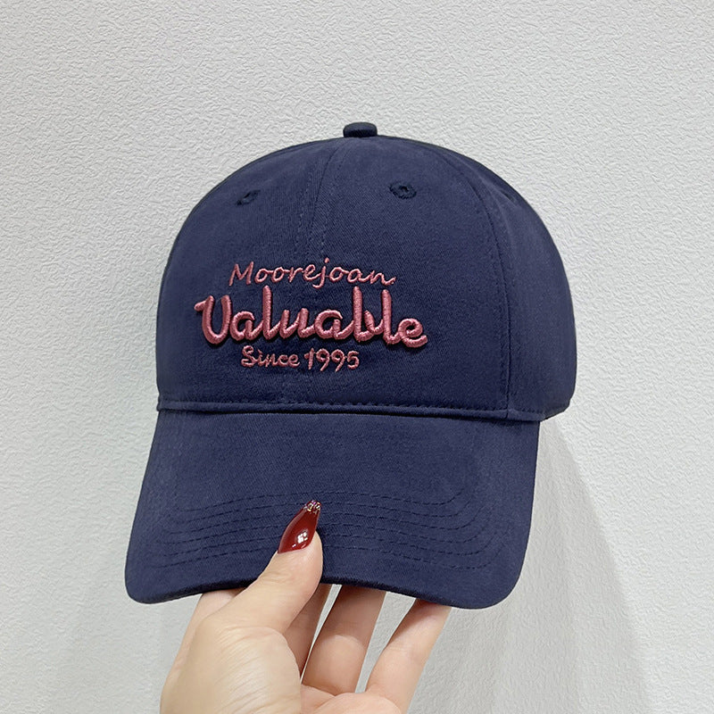 Women's Classic Embroidered Baseball Cap Bowlift